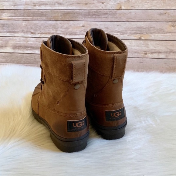 UGG Chestnut Azaria Waterproof Duck Boots - Picture 6 of 8